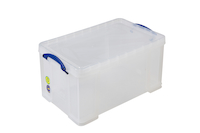 Bac gerbable transparent avec couvercle - Capacité : 48 litres - Dimensions ext. : L 600 x l. 400 x H 315 mm